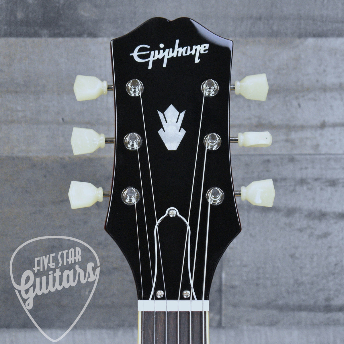 Epiphone ES-335 Left-Handed - Cherry with Gigbag