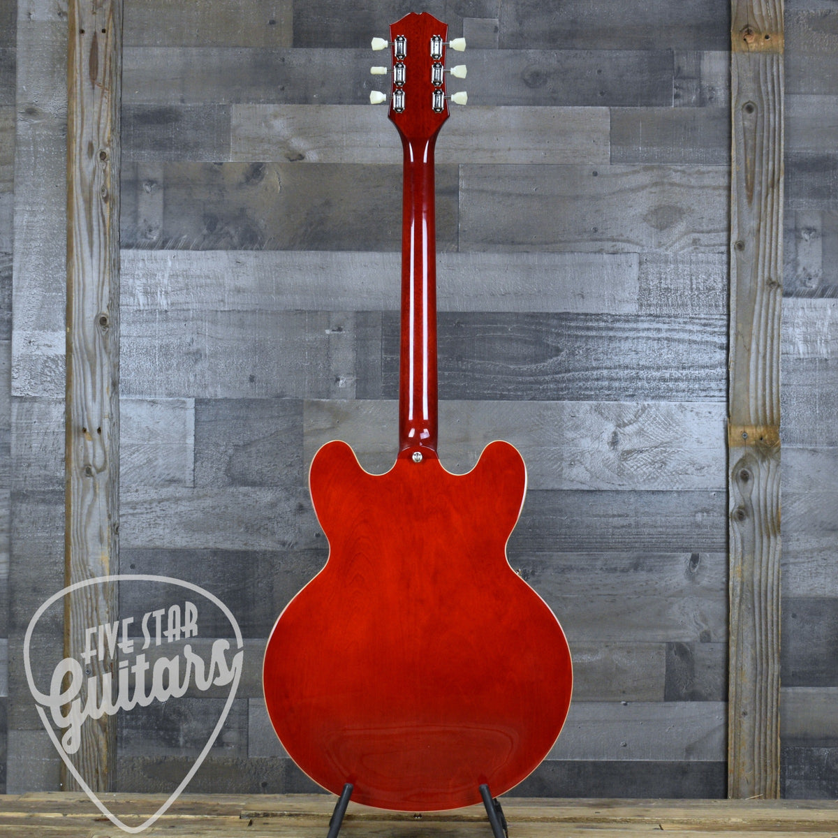 Epiphone ES-335 Left-Handed - Cherry with Gigbag