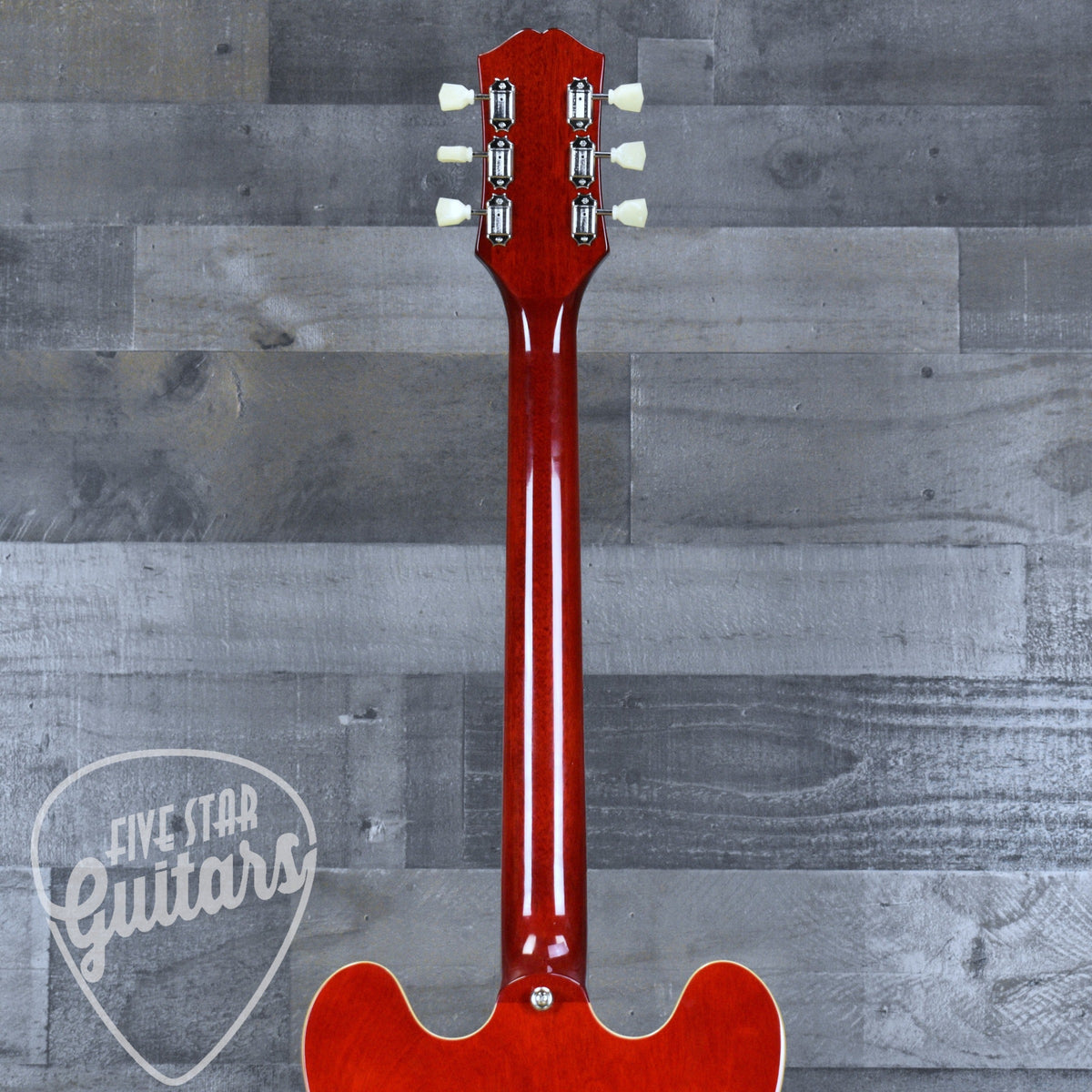 Epiphone ES-335 Left-Handed - Cherry with Gigbag