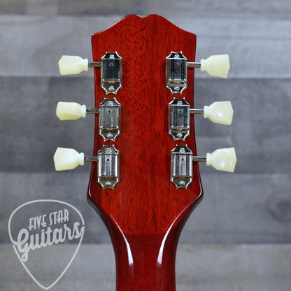 Epiphone ES-335 Left-Handed - Cherry with Gigbag