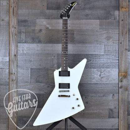 Epiphone Explorer 80s EMG - Classic White with Gigbag