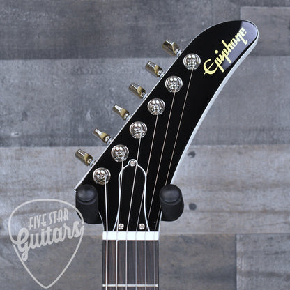 Epiphone Explorer 80s EMG - Classic White with Gigbag