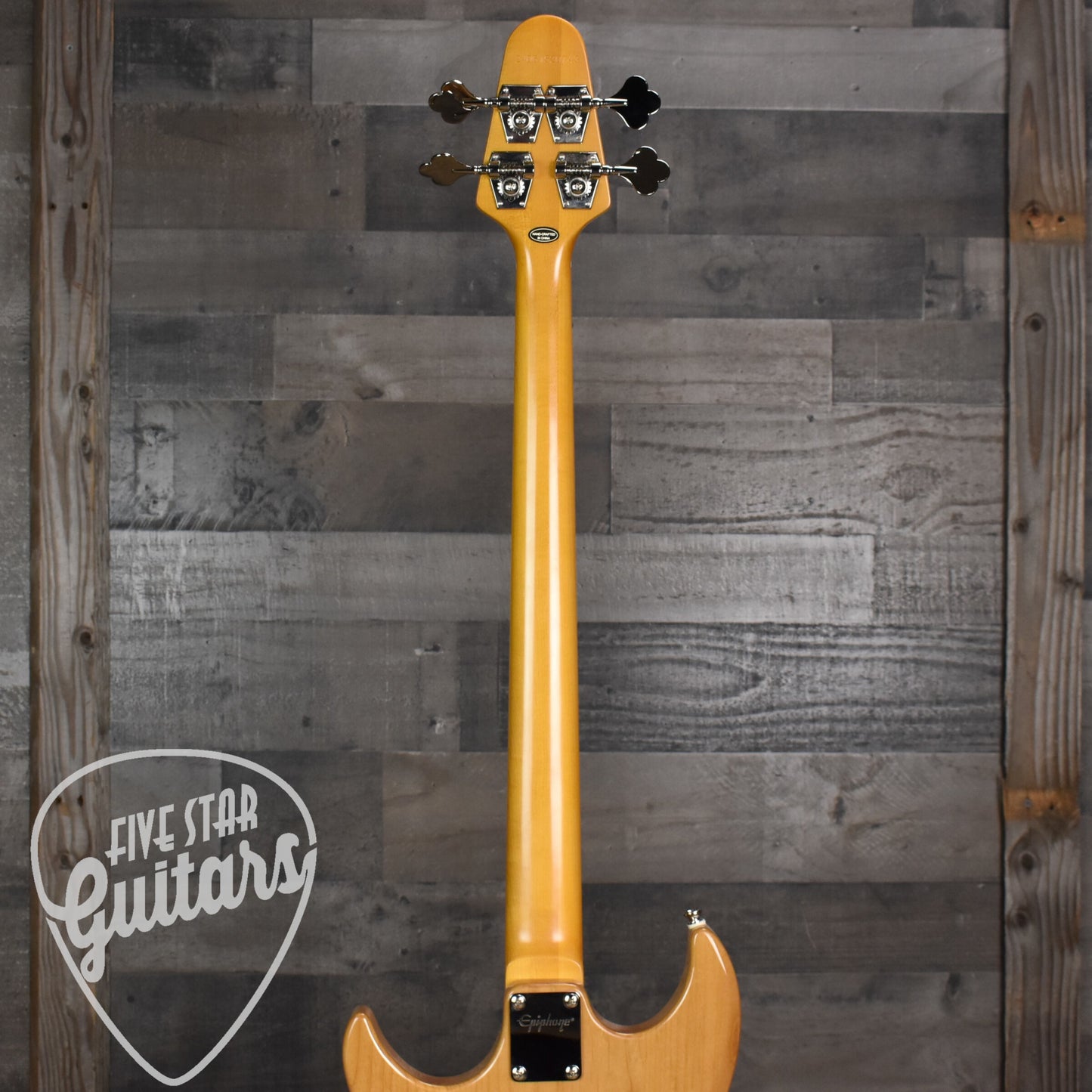 Epiphone Grabber Bass - Natural with Premium Gig Bag