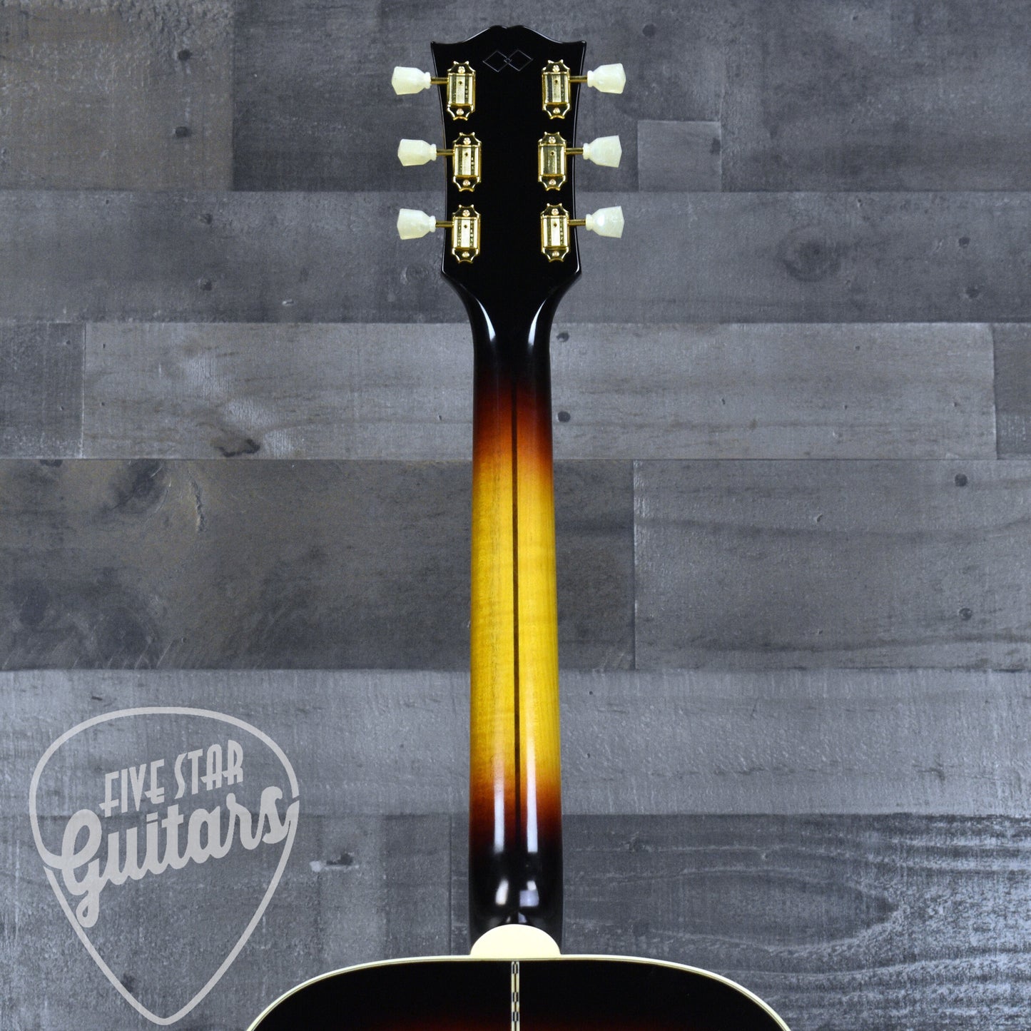Epiphone Inspired by Gibson Custom 1957 SJ-200 Reissue - Vintage Sunburst with Hardshell Case