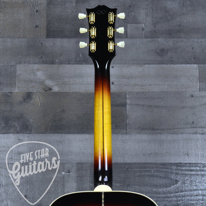 Epiphone Inspired by Gibson Custom 1957 SJ-200 Reissue - Vintage Sunburst with Hardshell Case