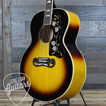 Epiphone Inspired by Gibson Custom 1957 SJ-200 Reissue - Vintage Sunburst with Hardshell Case