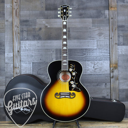 Epiphone Inspired by Gibson Custom 1957 SJ-200 Reissue - Vintage Sunburst with Hardshell Case