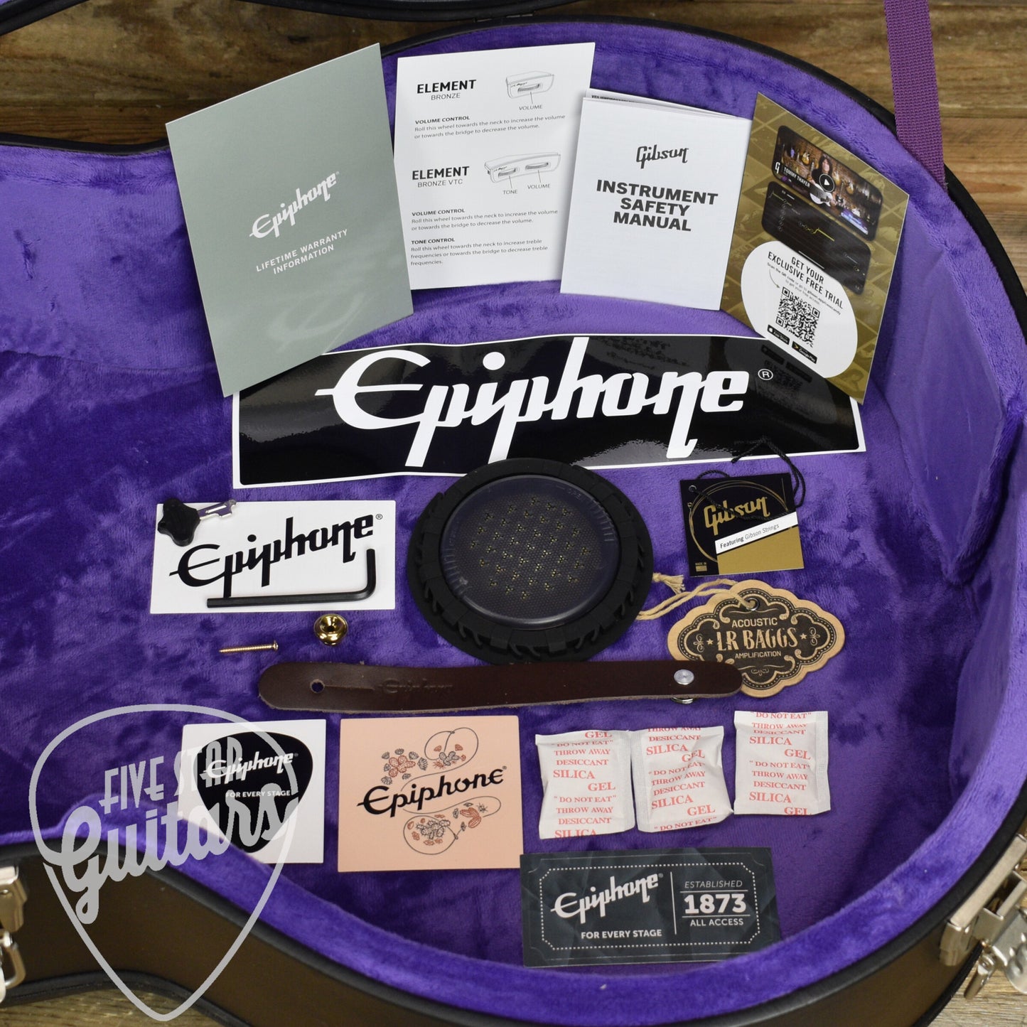 Epiphone Inspired by Gibson Custom 1957 SJ-200 Reissue - Vintage Sunburst with Hardshell Case