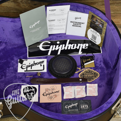 Epiphone Inspired by Gibson Custom 1957 SJ-200 Reissue - Vintage Sunburst with Hardshell Case