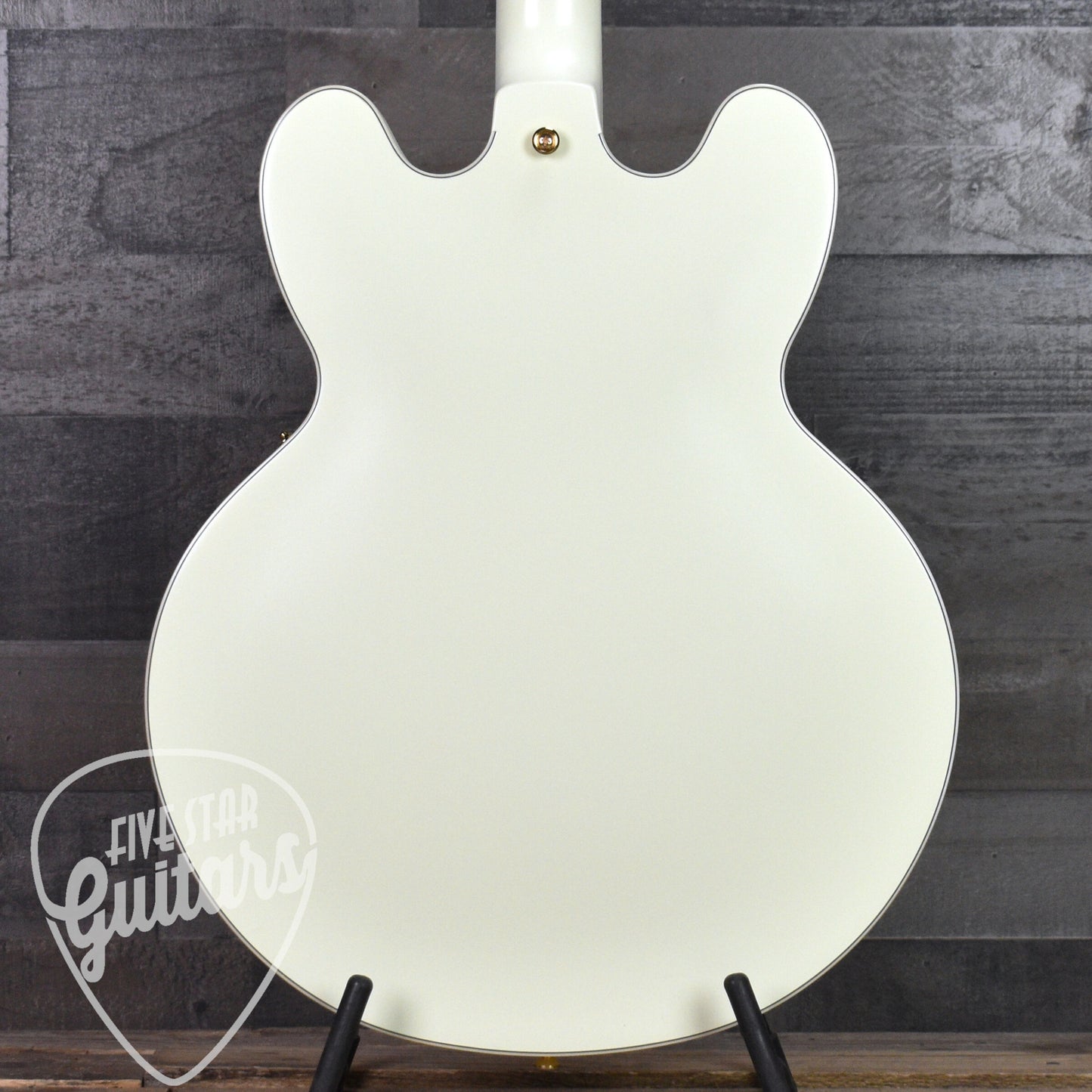 Epiphone Inspired by Gibson Custom 1959 ES-355 - Classic White with Hard Shell Case