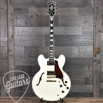 Epiphone Inspired by Gibson Custom 1959 ES-355 - Classic White with Hard Shell Case