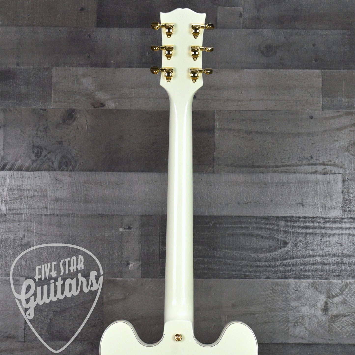 Epiphone Inspired by Gibson Custom 1959 ES-355 - Classic White with Hard Shell Case