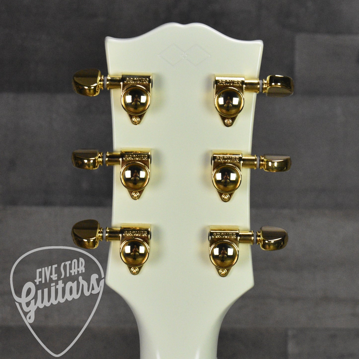 Epiphone Inspired by Gibson Custom 1959 ES-355 - Classic White with Hard Shell Case