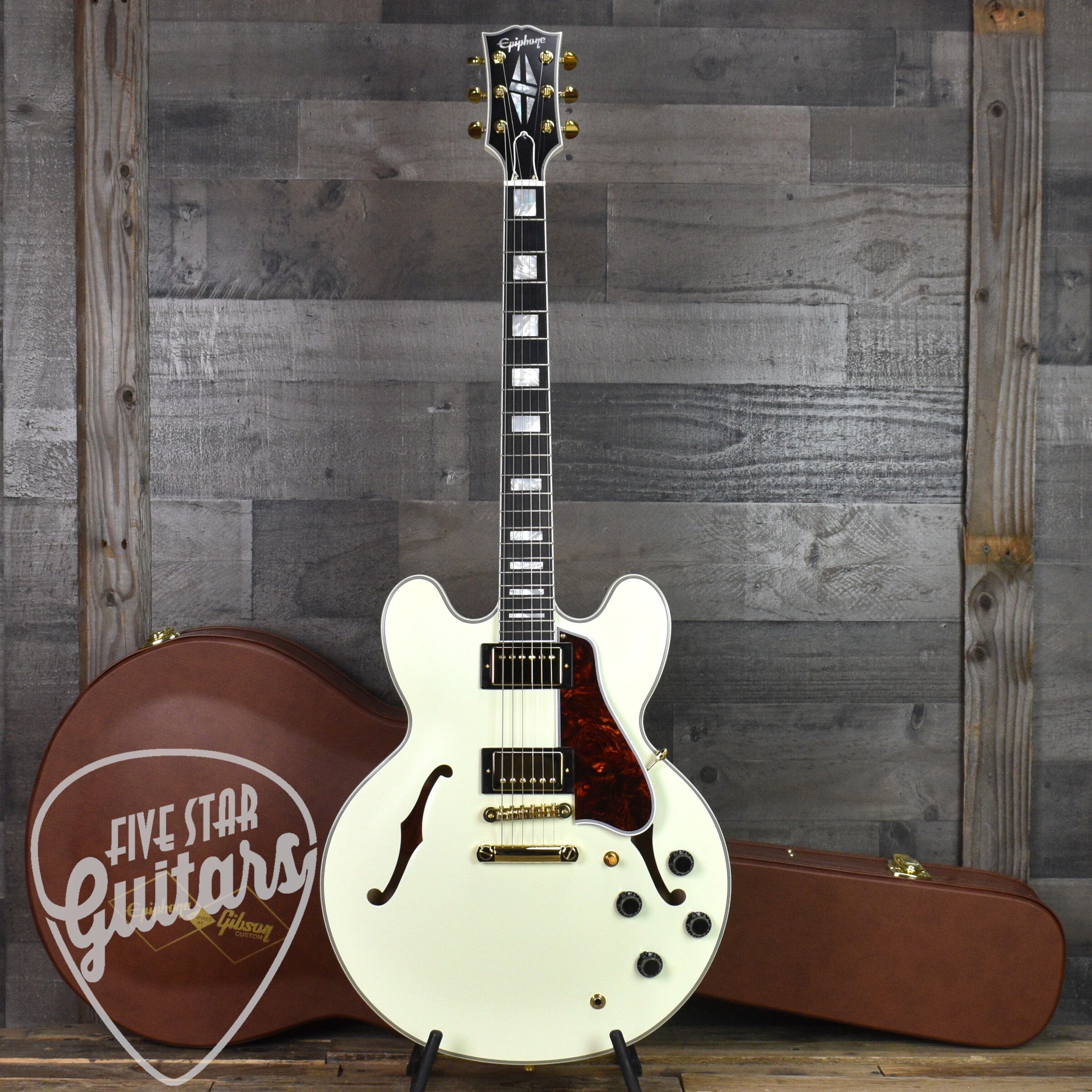 Epiphone Inspired by Gibson Custom 1959 ES-355 - Classic White