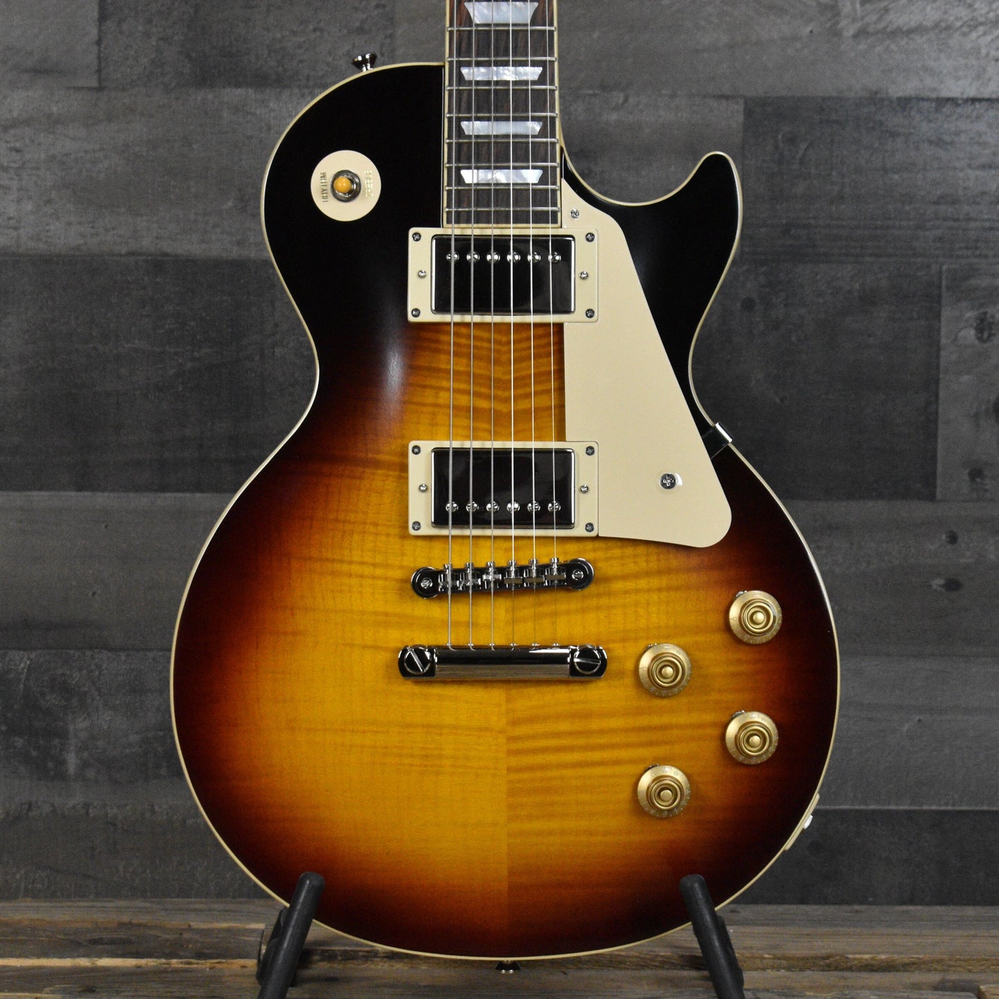 Epiphone Inspired by Gibson Custom 1959 Les Paul Reissue - Washed Bourbon Burst with Hardshell Case