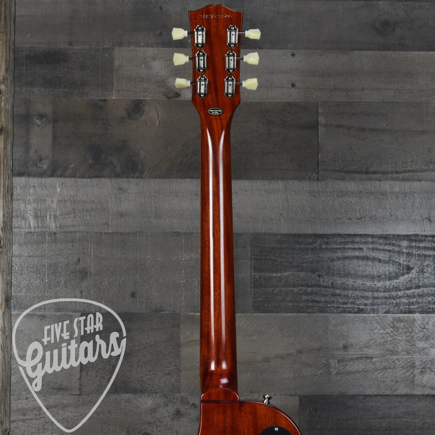 Epiphone Inspired by Gibson Custom 1959 Les Paul Reissue - Washed Bourbon Burst with Hardshell Case