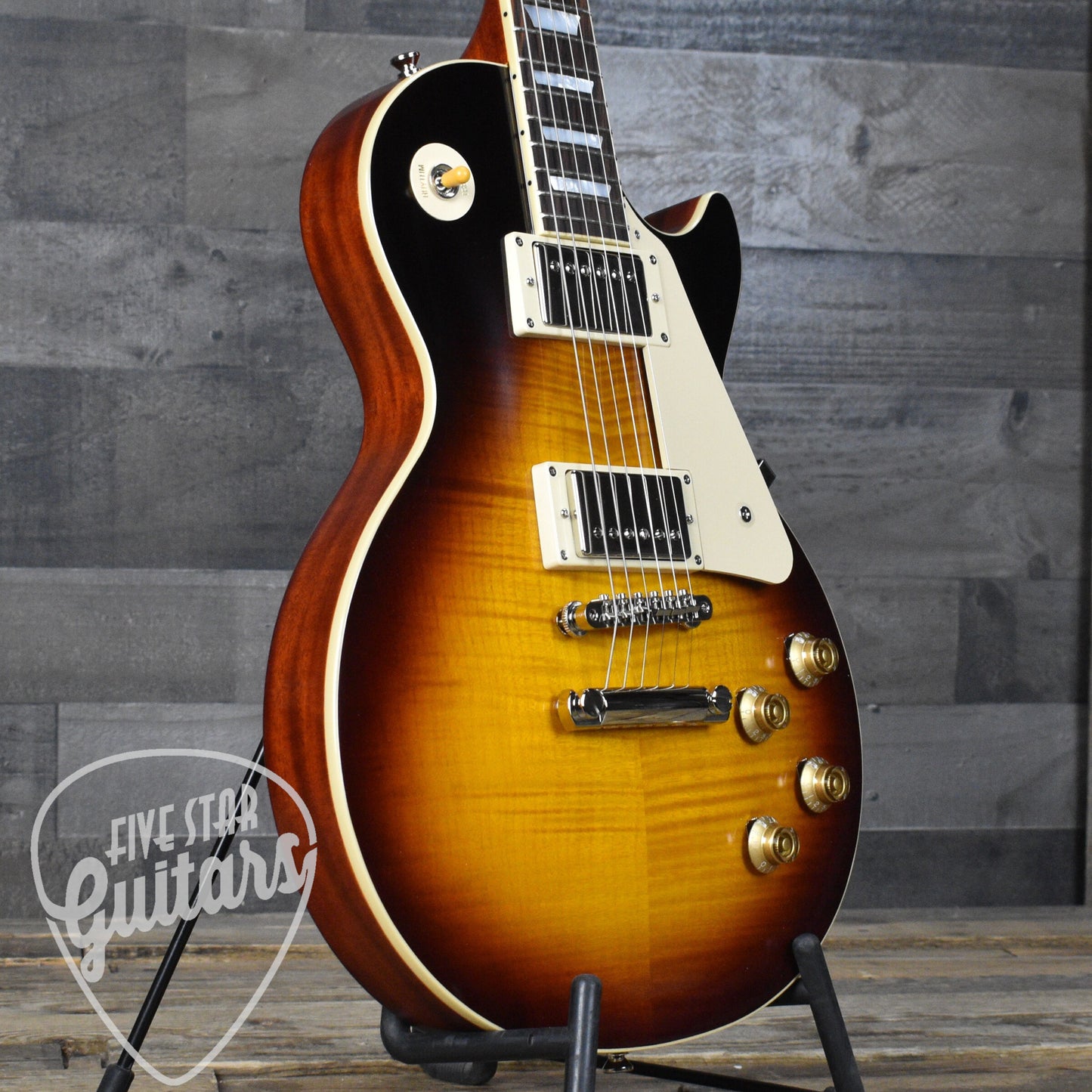 Epiphone Inspired by Gibson Custom 1959 Les Paul Reissue - Washed Bourbon Burst with Hardshell Case