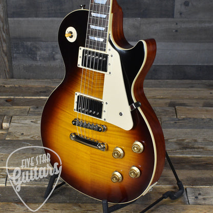 Epiphone Inspired by Gibson Custom 1959 Les Paul Reissue - Washed Bourbon Burst with Hardshell Case