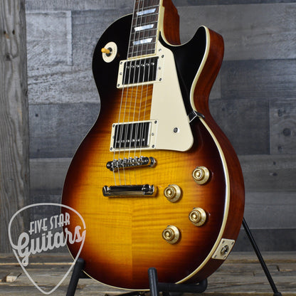 Epiphone Inspired by Gibson Custom 1959 Les Paul Reissue - Washed Bourbon Burst with Hardshell Case