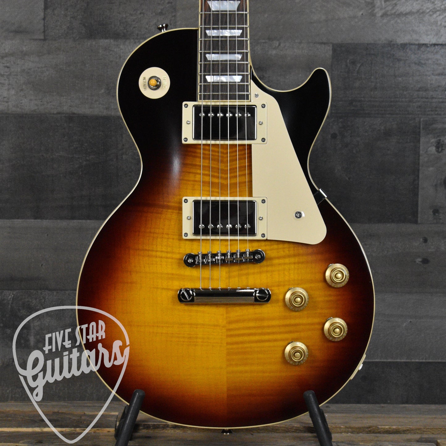Epiphone Inspired by Gibson Custom 1959 Les Paul Reissue - Washed Bourbon Burst with Hardshell Case