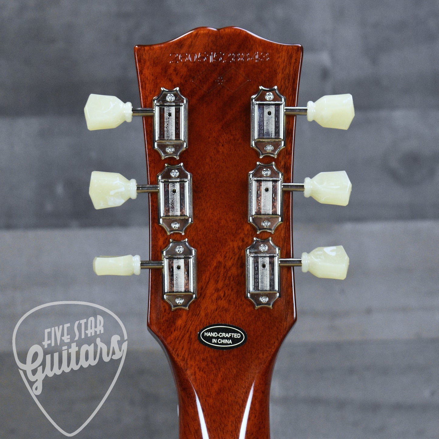 Epiphone Inspired by Gibson Custom 1959 Les Paul Standard Reissue - Golden Poppy Burst with Hardshell Case