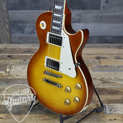 Epiphone Inspired by Gibson Custom 1959 Les Paul Standard Reissue - Golden Poppy Burst with Hardshell Case