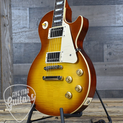 Epiphone Inspired by Gibson Custom 1959 Les Paul Standard Reissue - Golden Poppy Burst with Hardshell Case
