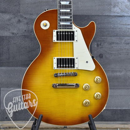 Epiphone Inspired by Gibson Custom 1959 Les Paul Standard Reissue - Golden Poppy Burst with Hardshell Case