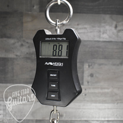 Epiphone Inspired by Gibson Custom Les Paul Custom - Alpine White with Hard Shell Case