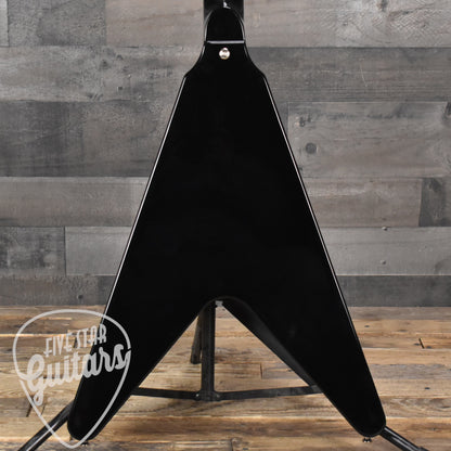 Epiphone Jimi Hendrix "Love Drops" Flying V - Ebony with Hard Shell Case
