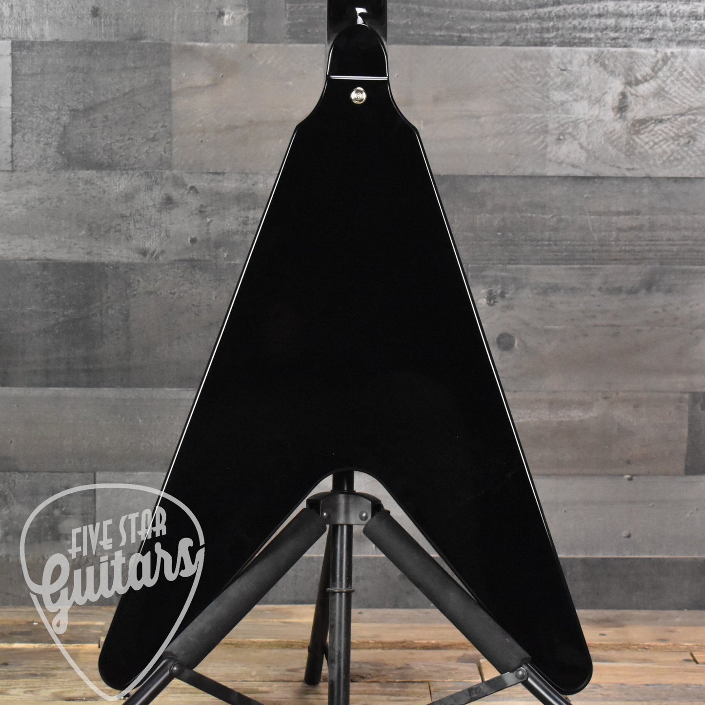 Epiphone Jimi Hendrix "Love Drops" Flying V - Ebony with Hard Shell Case   - SN: 3353