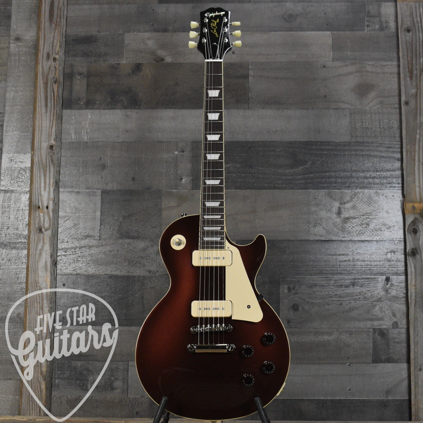 Epiphone Joe Bonamassa 1955 Les Paul Standard Electric Guitar - Copper Iridescent with Hard Shell Case