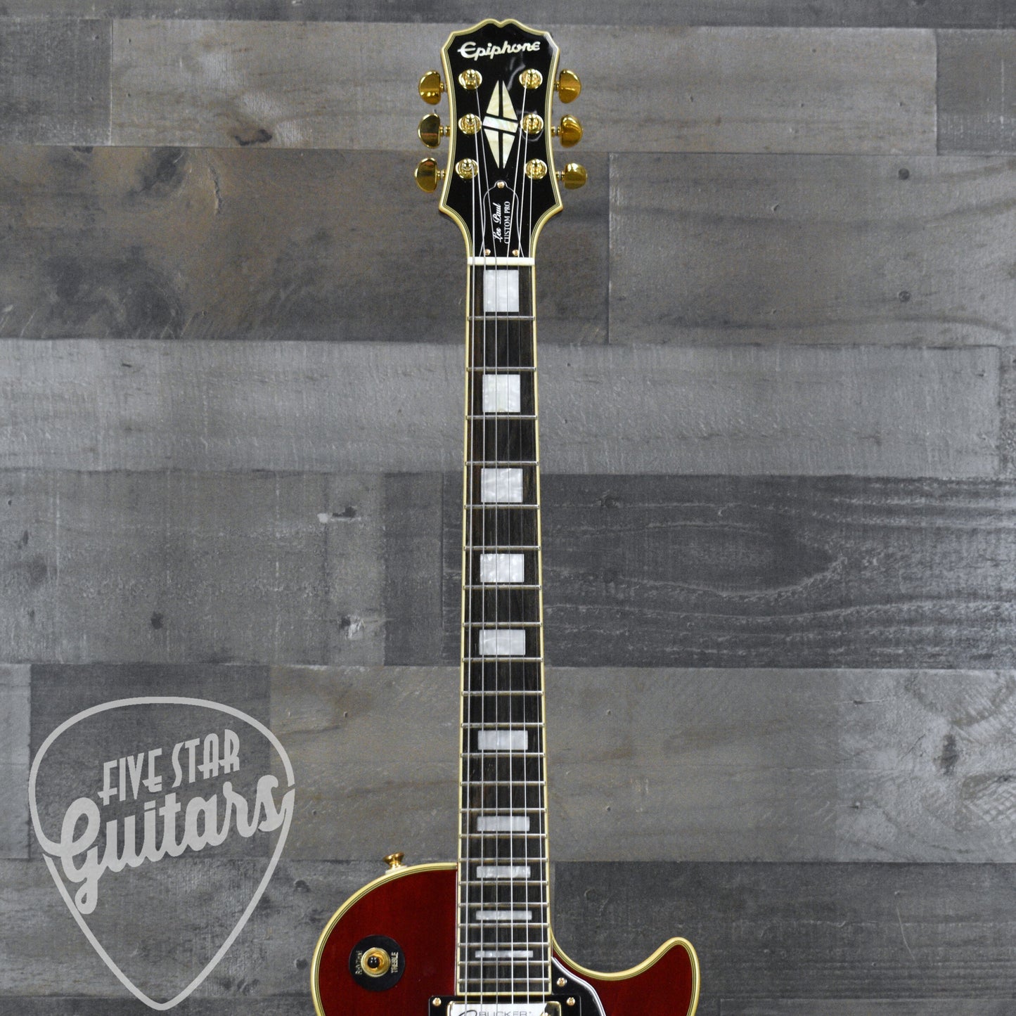 Epiphone Les Paul Custom Pro - Wine Red