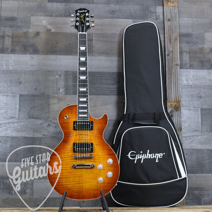 Epiphone Les Paul Modern Figured - Mojave Burst with Gig Bag