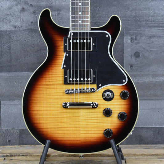 Epiphone Les Paul Special Double Cut Figured - Bourbon Burst with Gigbag