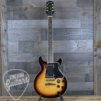 Epiphone Les Paul Special Double Cut Figured - Bourbon Burst with Gigbag