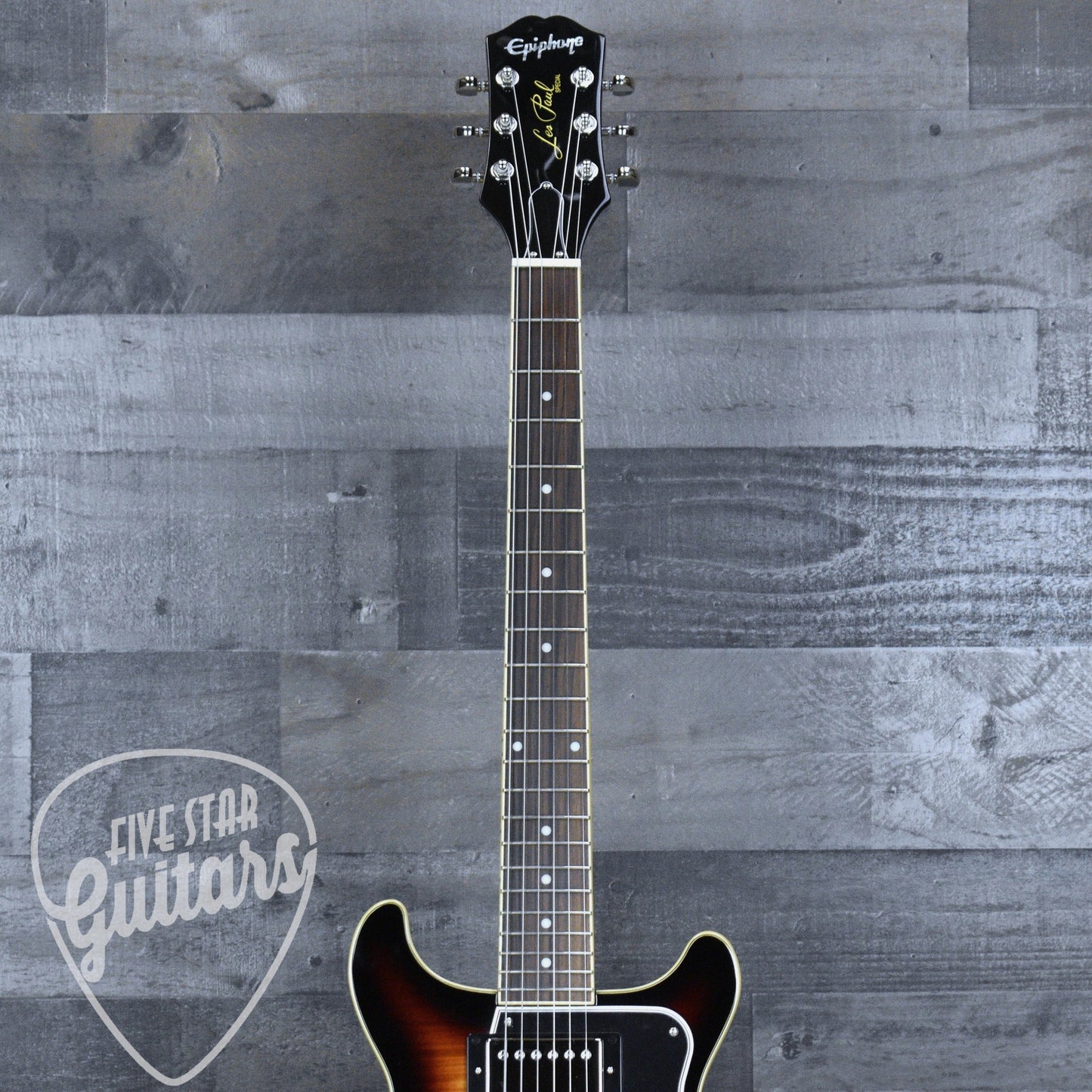 Epiphone Les Paul Special Double Cut Figured - Bourbon Burst with Gigbag