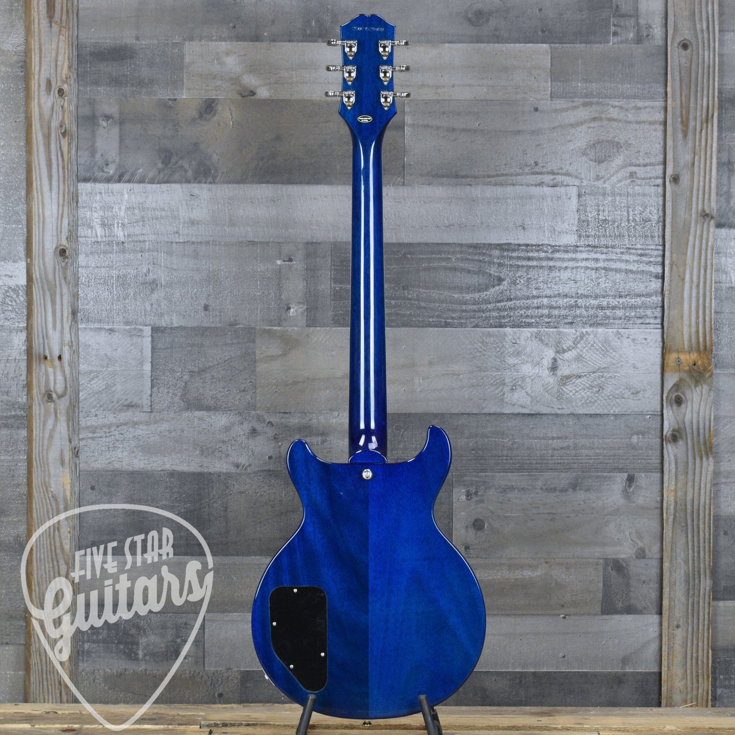 Epiphone Les Paul Special Double Cut Figured - Ocean Water with Gigbag