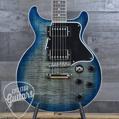 Epiphone Les Paul Special Double Cut Figured - Ocean Water with Gigbag