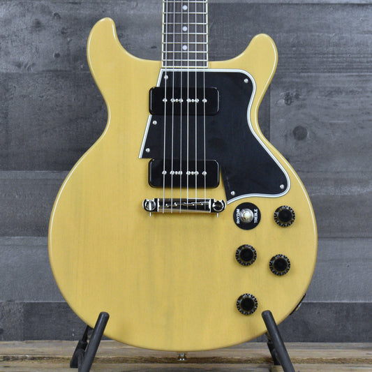 Epiphone Les Paul Special Double Cut - TV Yellow with Gigbag