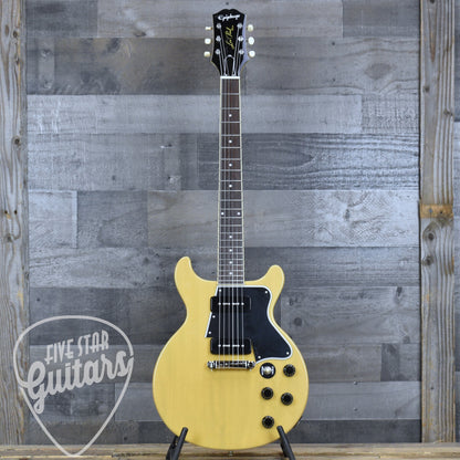 Epiphone Les Paul Special Double Cut - TV Yellow with Gigbag