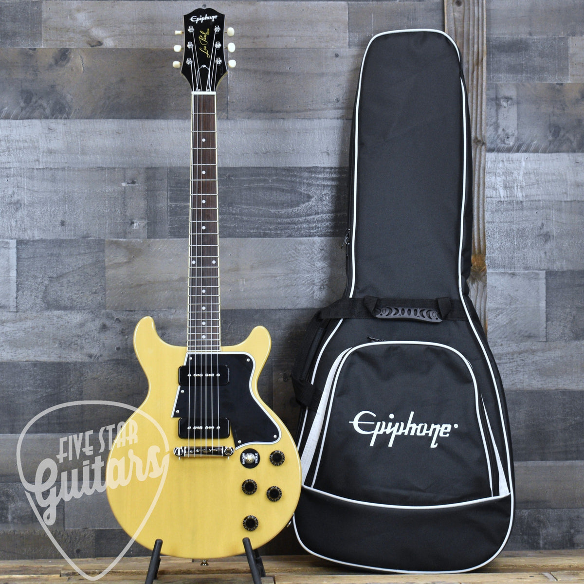 Epiphone Les Paul Special Double Cut - TV Yellow with Gigbag