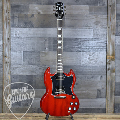 Epiphone SG Standard - Cherry with Gigbag