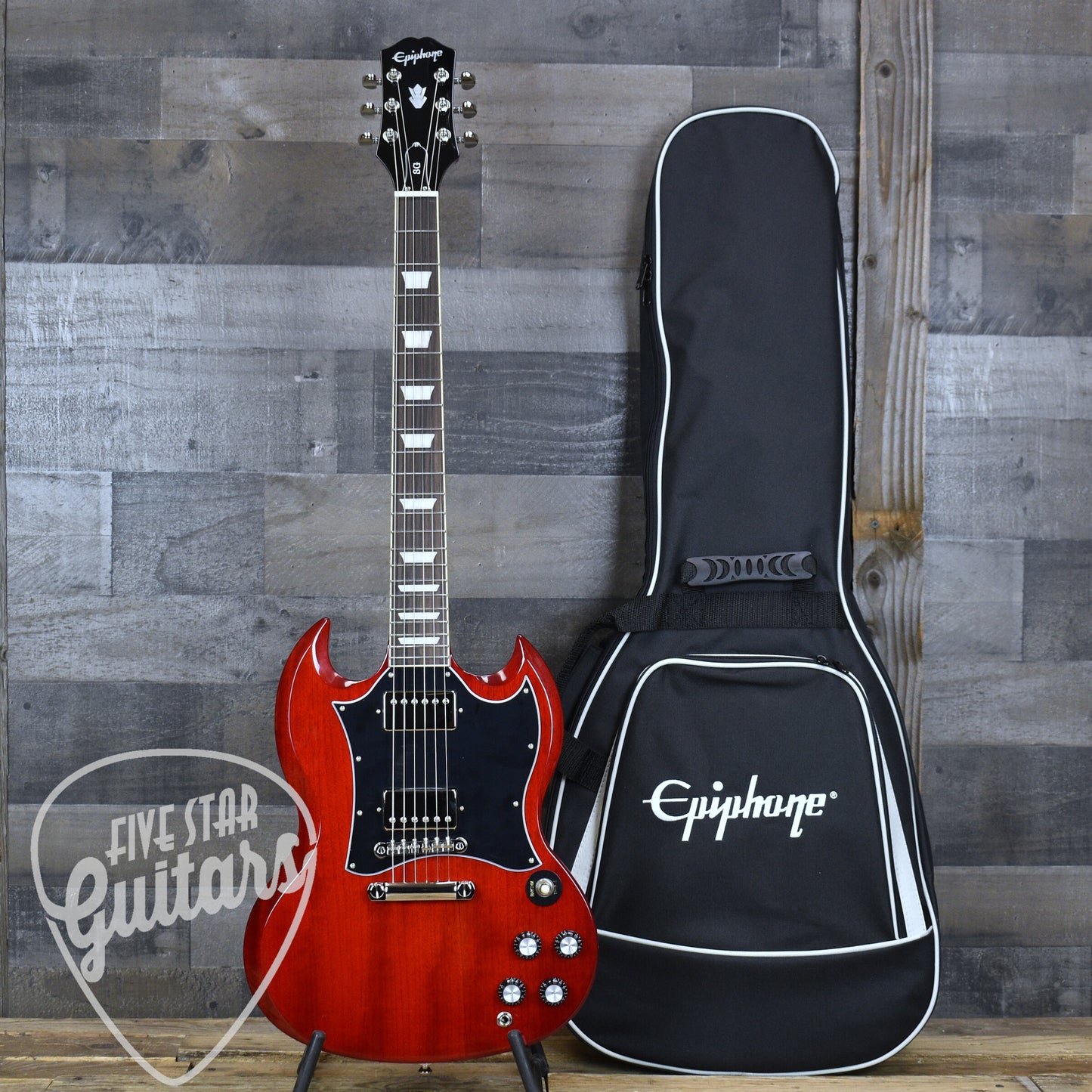 Epiphone SG Standard - Cherry with Gigbag