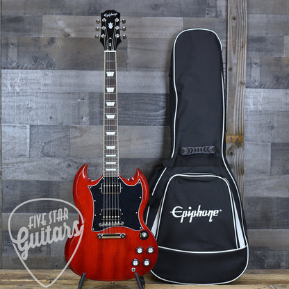 Epiphone SG Standard - Cherry with Gigbag