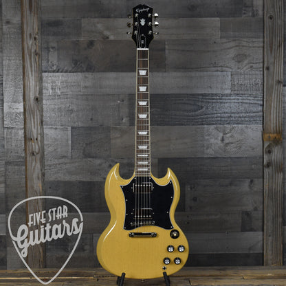 Epiphone SG Standard - TV Yellow with Gig Bag