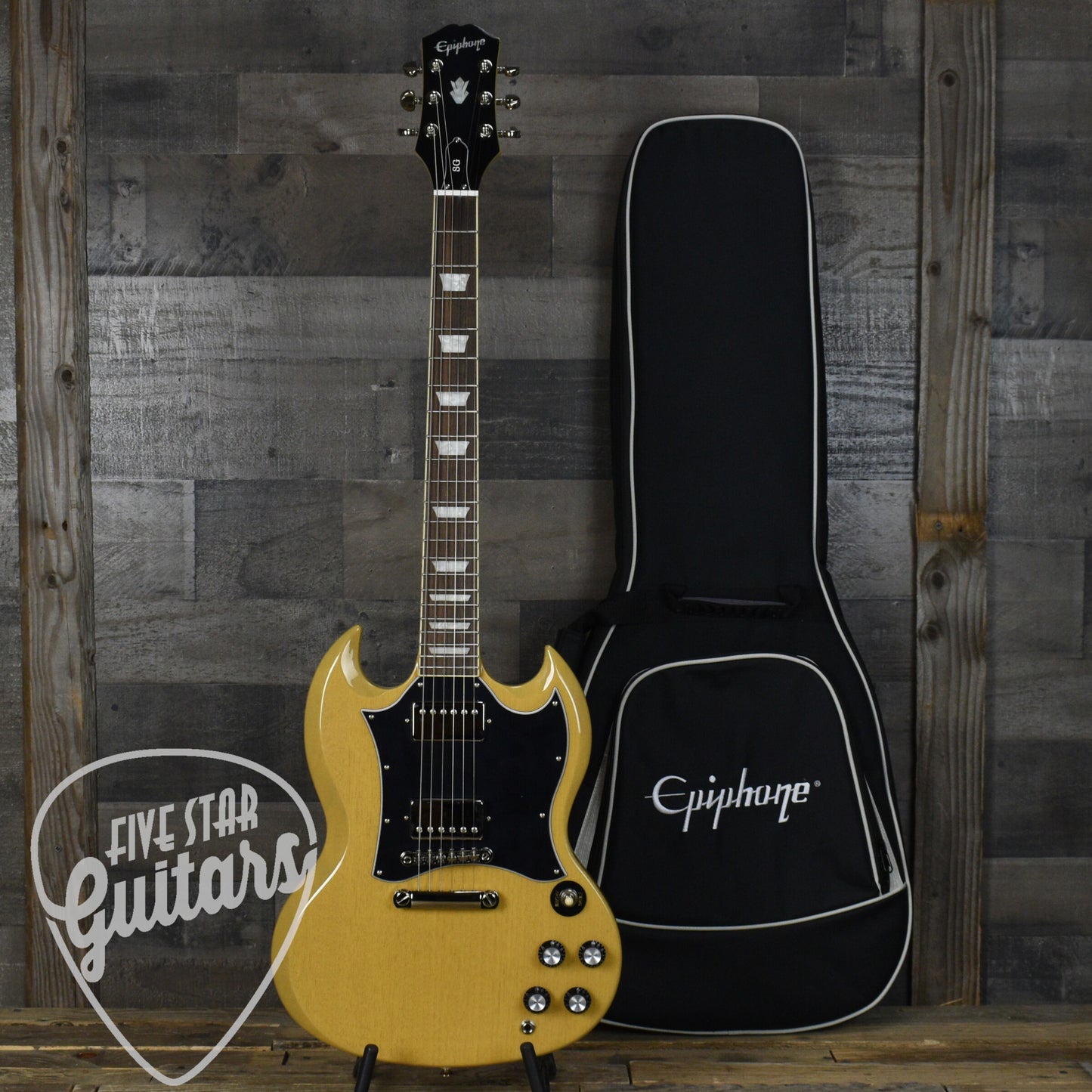Epiphone SG Standard - TV Yellow with Gig Bag