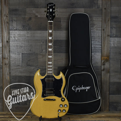 Epiphone SG Standard - TV Yellow with Gig Bag