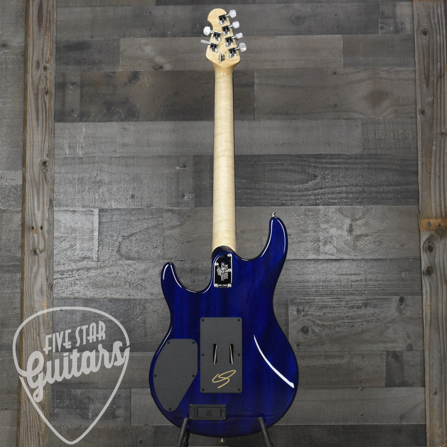 Ernie Ball Music Man Ball Family Reserve Luke 4 HSS FLoyd Rose Limited - Green Tide with Mono Case
