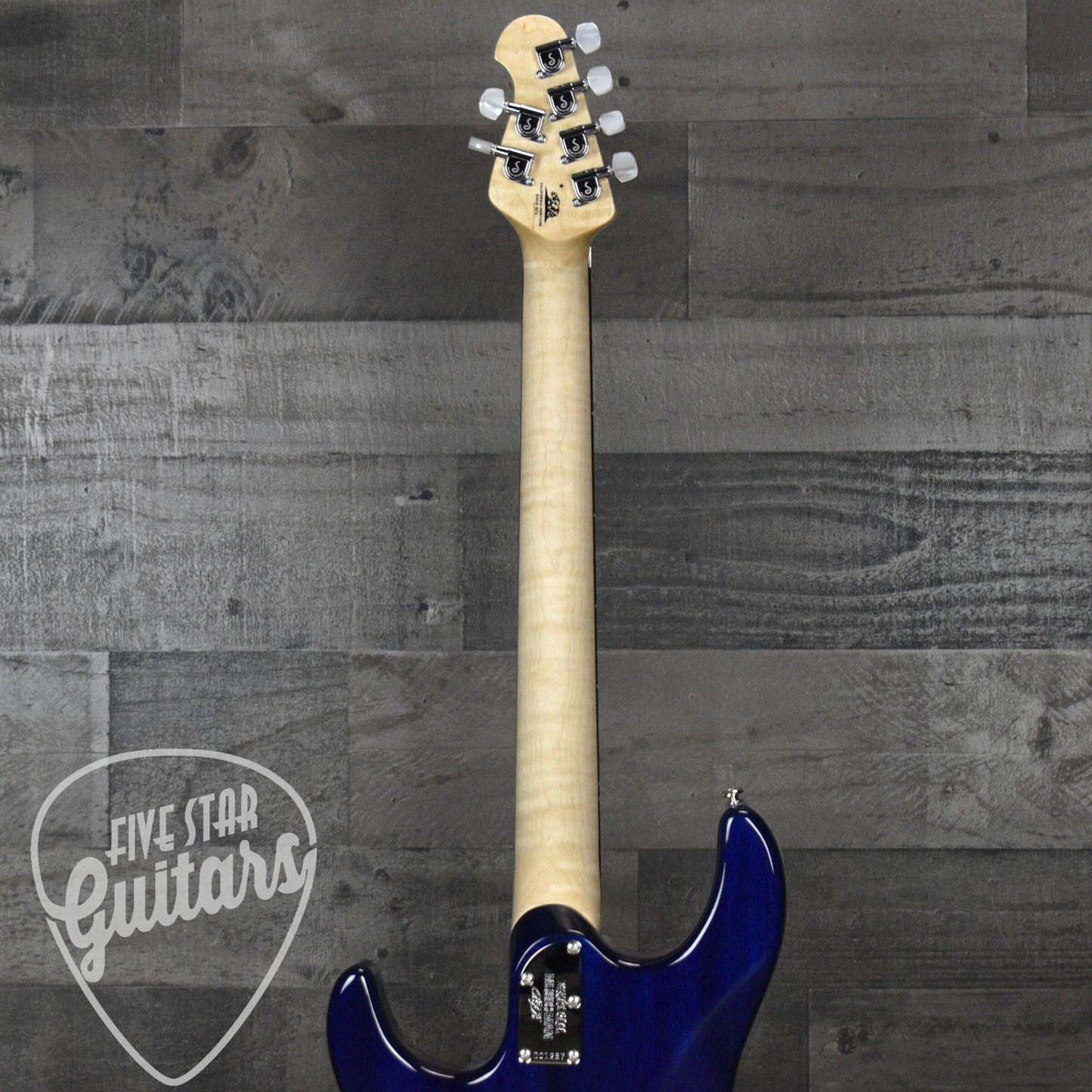 Ernie Ball Music Man Ball Family Reserve Luke 4 HSS FLoyd Rose Limited - Green Tide with Mono Case